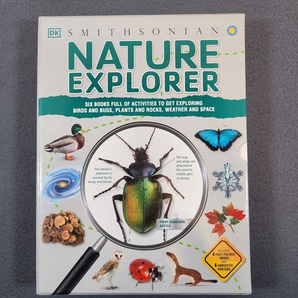 DK Smithsonian Nature Explorer 6 Book Box Set VERY GOOD - Picture 1 of 16